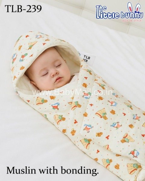 The Little Bunny || Warm Soft Fabric Wraping || Imported Premium Baby Wrapping || Item No:TLB-239